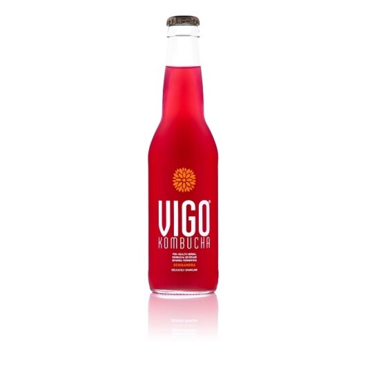 Gaivusis arbatos gėrimas VIGO Kombucha, Schisandra, gazuotas, 0,330 l, D, LT-EKO-001 Gaivusis arbatos gėrimas VIGO Kombucha, Schisandra, gazuotas, 0,330 l, D, LT-EKO-001