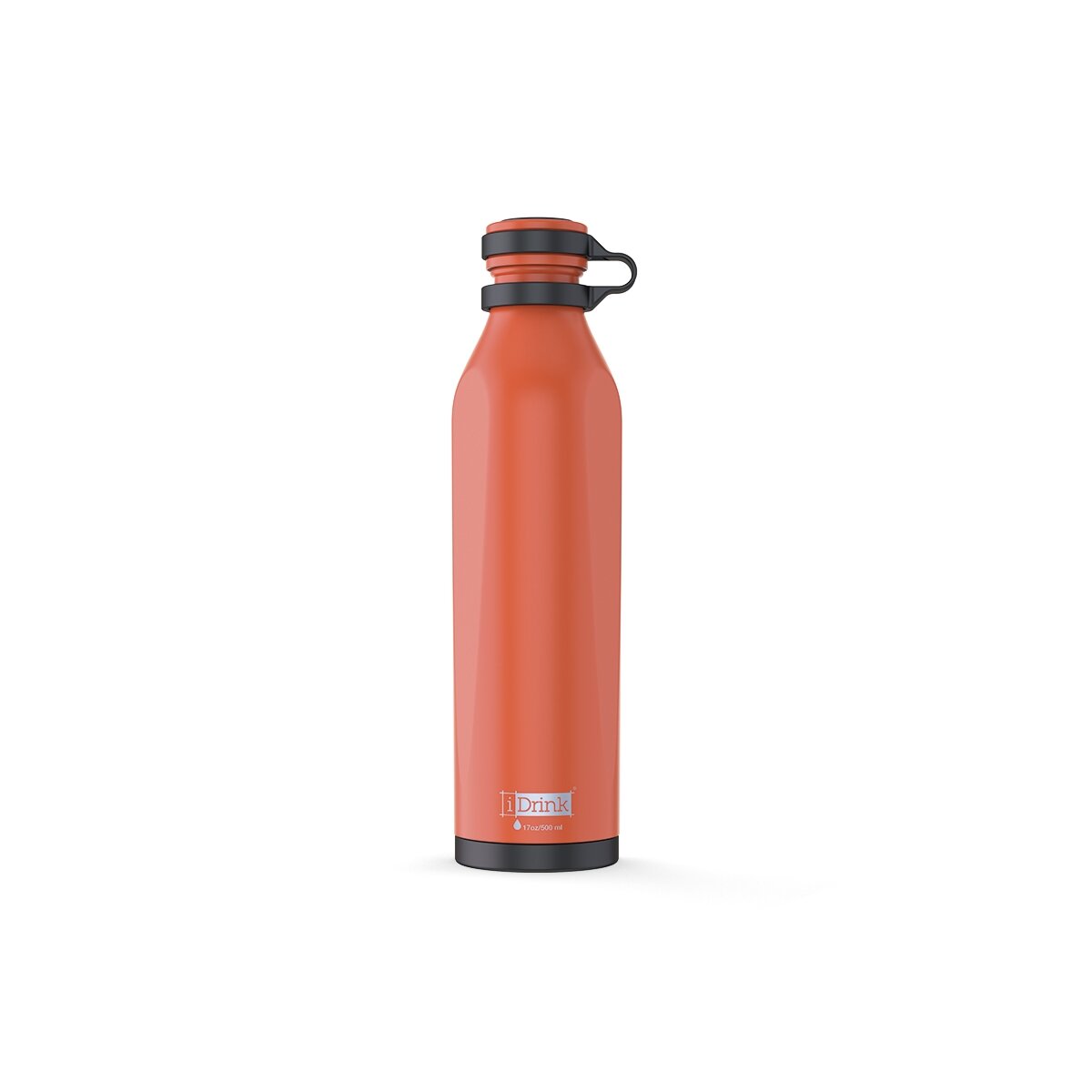Gertuvė Itotal B-Evo Modigliani, oranžinės spalvos, 500ml Gertuvė Itotal B-Evo Modigliani, oranžinės spalvos, 500ml
