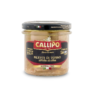 Gelsvauodegio tuno filė, CALLIPO, alyvuogių aliejuje 150 g