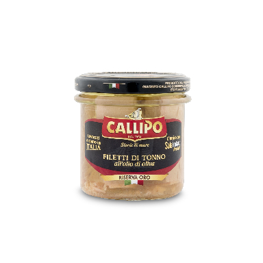 Gelsvauodegio tuno filė, CALLIPO, alyvuogių aliejuje 150 g Gelsvauodegio tuno filė, CALLIPO, alyvuogių aliejuje 150 g