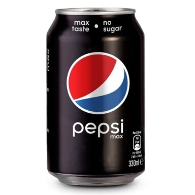 Gėrimas PEPSI Max, 0.33 l, Skard. Gėrimas PEPSI Max, 0.33 l, Skard.