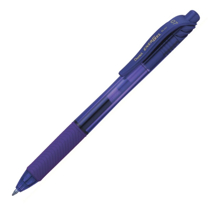 Gelinis rašiklis PENTEL ENERGELX, 0.7 mm., violetinė Gelinis rašiklis PENTEL ENERGELX, 0.7 mm., violetinė