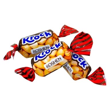 Glaistyti saldainiai ROSHEN KROCK, su žemės riešutais, 1 kg Glaistyti saldainiai ROSHEN KROCK, su žemės riešutais, 1 kg