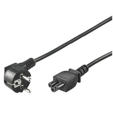 Goobay NK 114 S-180 Maitinimo kabelis CEE 7/7 (Type-F) to C5, 1.8 m, Juoda Goobay NK 114 S-180 Maitinimo kabelis CEE 7/7 (Type-F) to C5, 1.8 m, Juoda