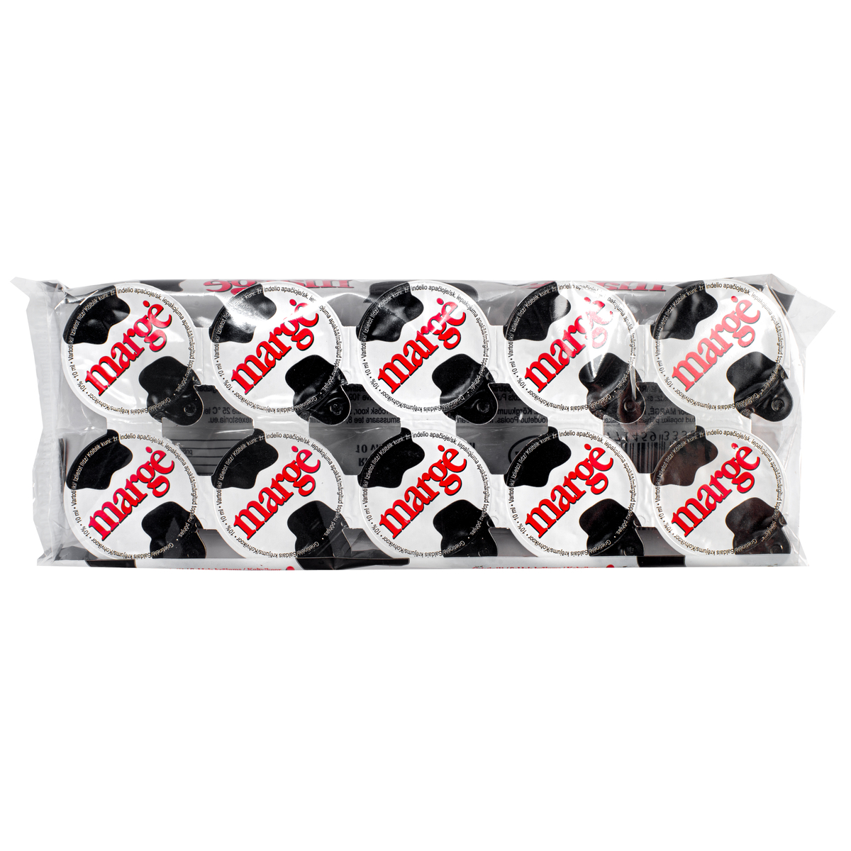 Grietinėlė kavai MARGĖ 10%, 10x10g 2