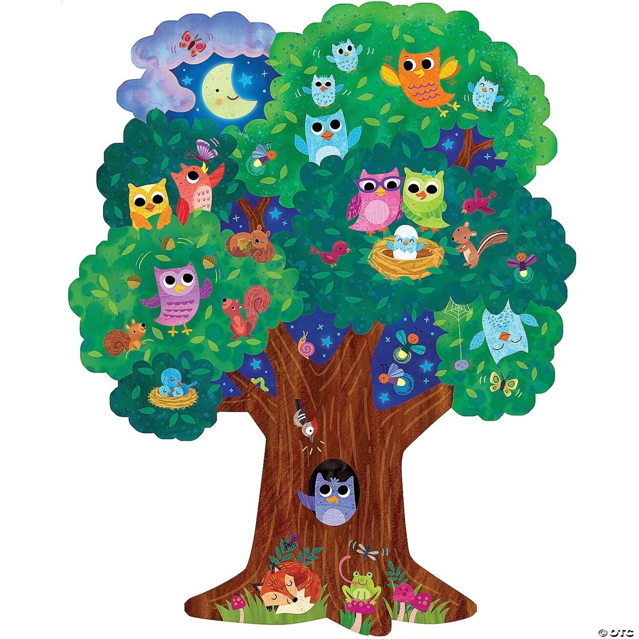 Grindų dėlionė „Hoot Owl Hoot Floor Puzzle“ 2 Grindų dėlionė „Hoot Owl Hoot Floor Puzzle“ 2