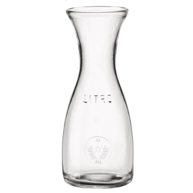 Grafinas Misura, stiklas, 1 l, H 26,2 cm, vnt