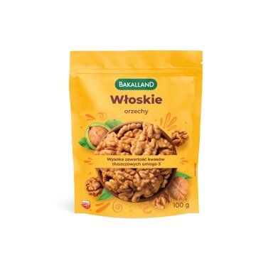 Graikiniai riešutai, BAKALLAND, 100 g
