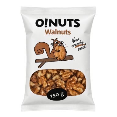 Graikiniai riešutai O!NUTS, 150 g