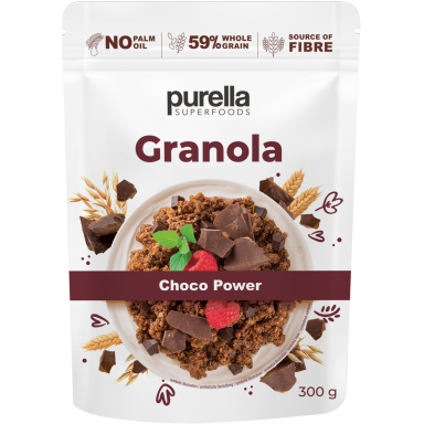 Granola PURELLA, su šokoladu ir riešutais, 300 g