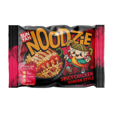 Greitai paruošiami makaronai SUN YAN Noodzie vištienos skonio, 120g Greitai paruošiami makaronai SUN YAN Noodzie vištienos skonio, 120g
