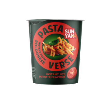 Greitai paruošiami makaronai SUN YAN, Pasta Verse, su bolonijos padažu, 55g Greitai paruošiami makaronai SUN YAN, Pasta Verse, su bolonijos padažu, 55g