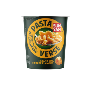Greitai paruošiami makaronai SUN YAN, Pasta Verse, su sūrio ir grietinėlės padažu, 55g Greitai paruošiami makaronai SUN YAN, Pasta Verse, su sūrio ir grietinėlės padažu, 55g