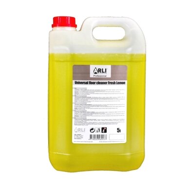 Grindų valiklis ARLI CLEAN, lemon, 5 l Grindų valiklis ARLI CLEAN, lemon, 5 l