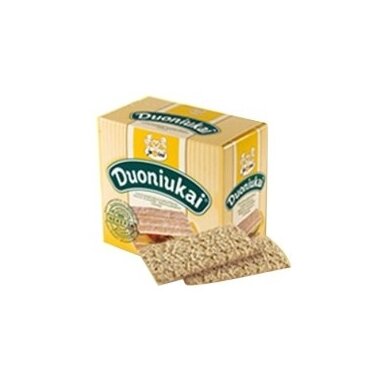 Grūdų paplotėliai DUONIUKAI, 80 g