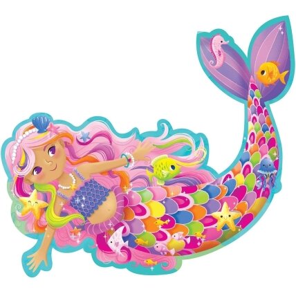 Grindų dėlionė „Magical Mermaid Floor Puzzle“ 2 Grindų dėlionė „Magical Mermaid Floor Puzzle“ 2