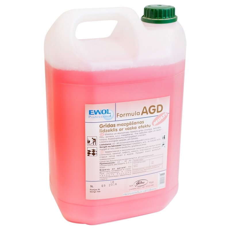 Grindų valiklis su vašku EWOL Professional Formula AGD Grindų valiklis su vašku EWOL Professional Formula AGD