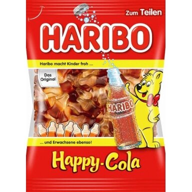 Guminukai HARIBO, Happy Cola, 175 g