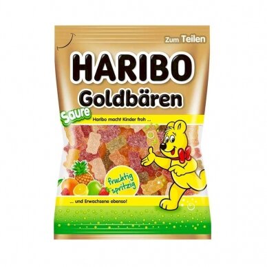 Guminukai HARIBO, Goldbären sauer, 175 g