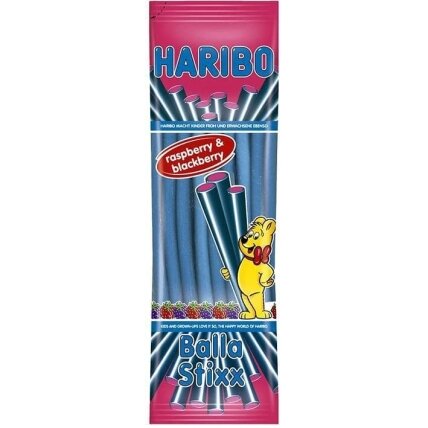 Guminukai HARIBO, Balla Stixx, Himb/Bromb, 200 g Guminukai HARIBO, Balla Stixx, Himb/Bromb, 200 g