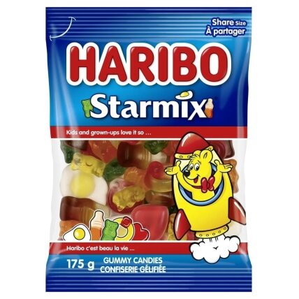 Guminukai HARIBO, Starmix, 175 g Guminukai HARIBO, Starmix, 175 g