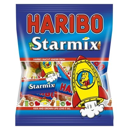 Guminukai HARIBO, Starmix, mini, 250 g Guminukai HARIBO, Starmix, mini, 250 g