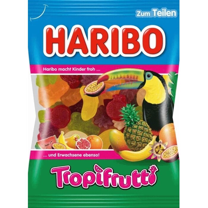 Guminukai HARIBO, TropiFrutti, 175 g