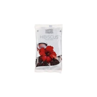 HIBISCUS žiedlapių arbata, 100 g HIBISCUS žiedlapių arbata, 100 g