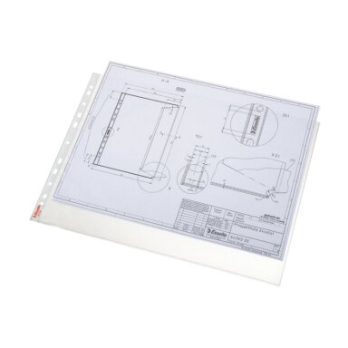 Horizontali įmautė dokumentams ESSELTE, A3, 85 mikr., (pak. - 50 vnt.), matinė Horizontali įmautė dokumentams ESSELTE, A3, 85 mikr., (pak. - 50 vnt.), matinė