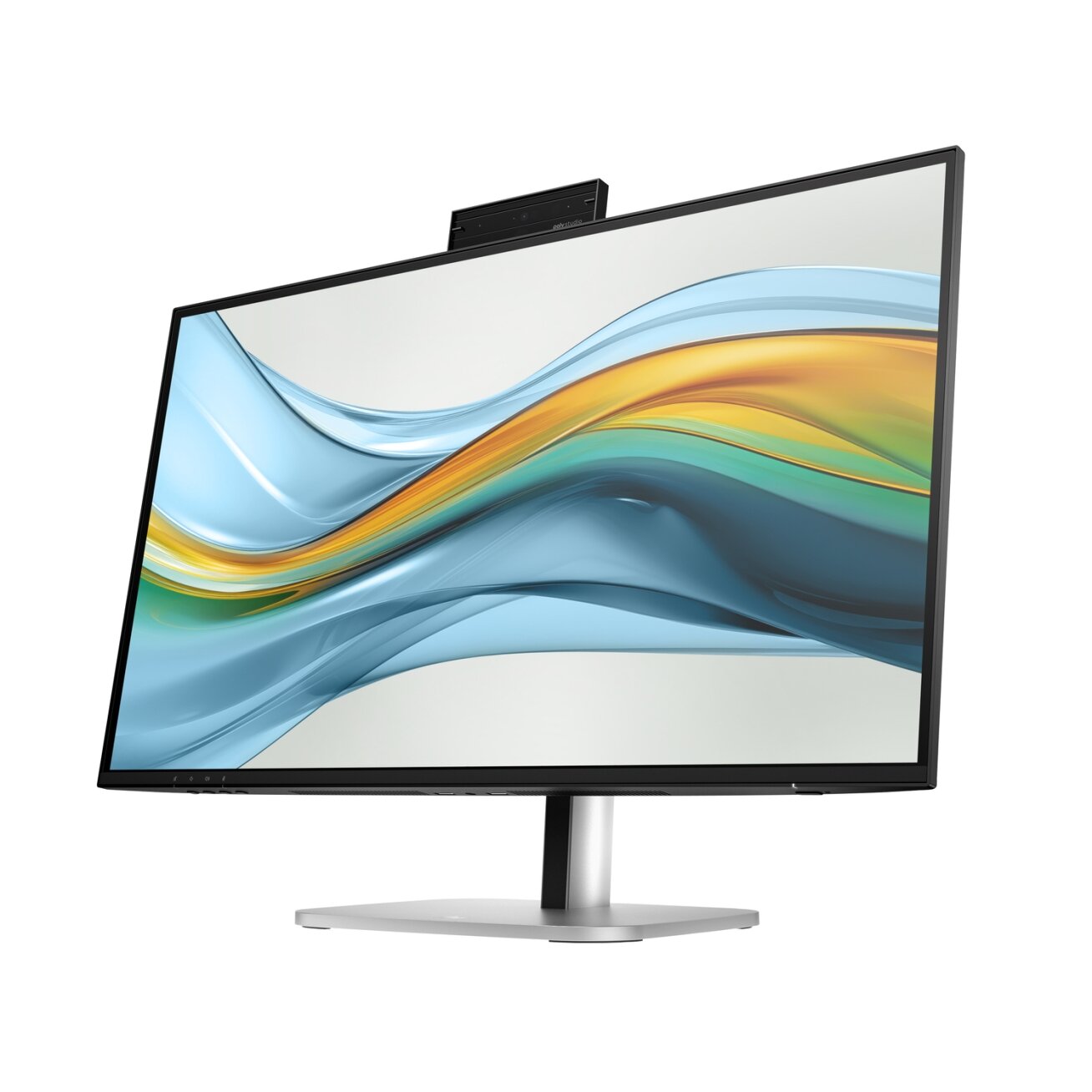 HP 527pm Series 5 Pro QHD Conferencing Monitor - 27" 2560x1440 QHD 350-nit 100Hz AG, IPS, USB-C(100W/15W)/HDMI/DP Daisy-Chain, 3x USB-A, speakers, webcam, RJ-45 LAN, height adjust/tilt/swivel/pivot, 3 years (replaces E27m) 1