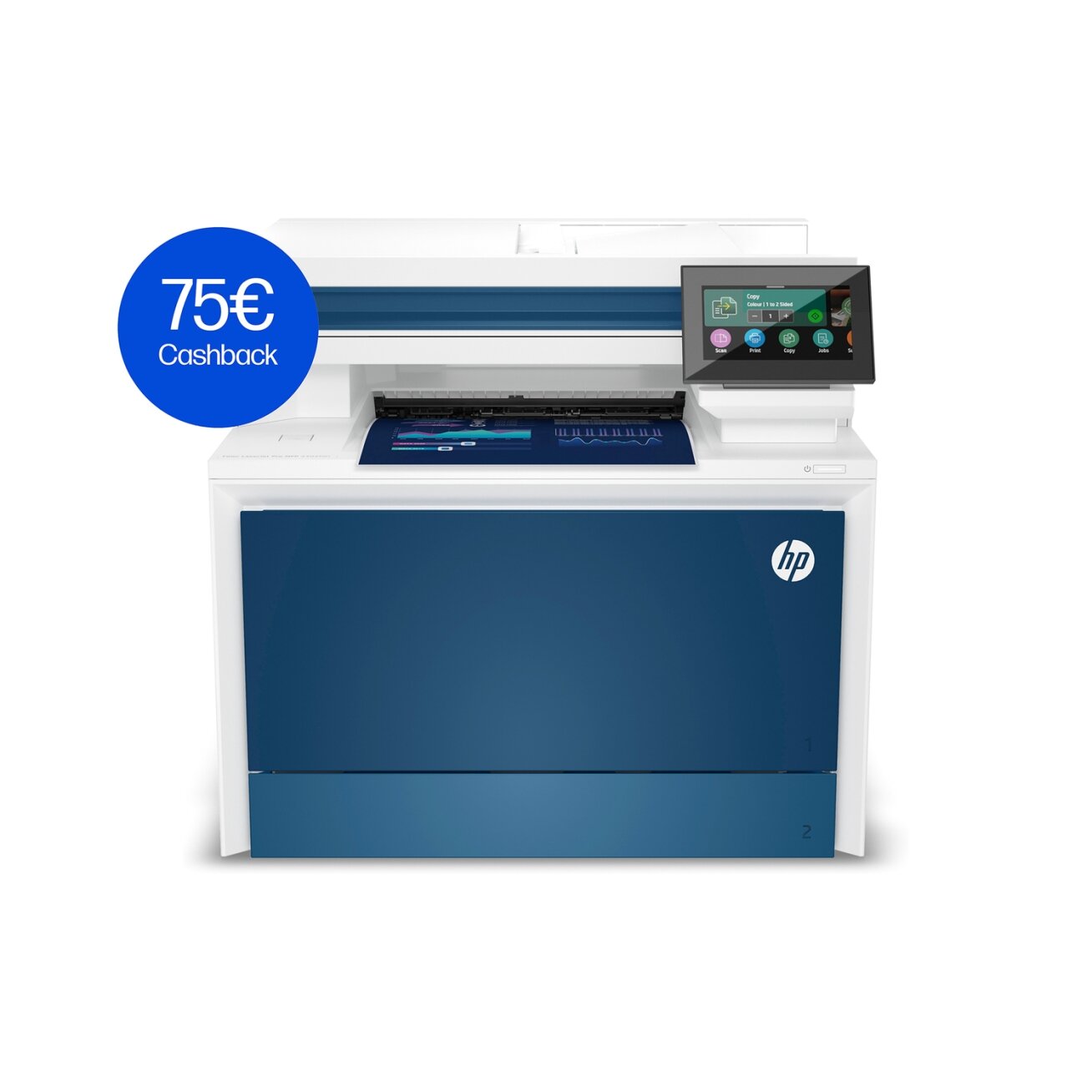 HP Color LaserJet Pro MFP 4302fdn All-in-One Printer - A4 Color Laser, Print/Copy/Dual-Side Scan, Auto-Duplex, Automatic Document Feeder, LAN, Fax, 33ppm, 750-4000 pages per month (replaces M479fdn) 2