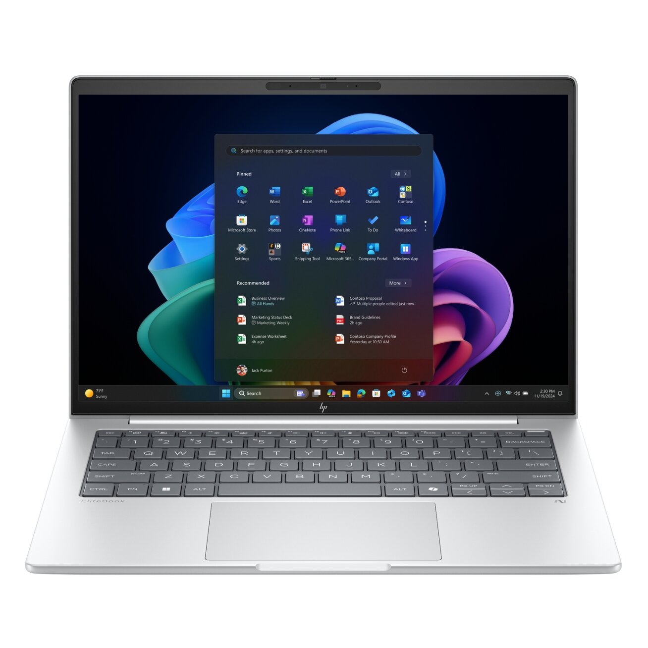 HP EliteBook 8 G1a AI 14 - Ryzen AI 5 340, 16GB, 512GB SSD, 14 WUXGA 300-nit AG, 5MP IR cam, WWAN-ready, Smartcard, FPR, Nordic backlit keyboard, 62Wh, Win 11 Pro, 3 years
