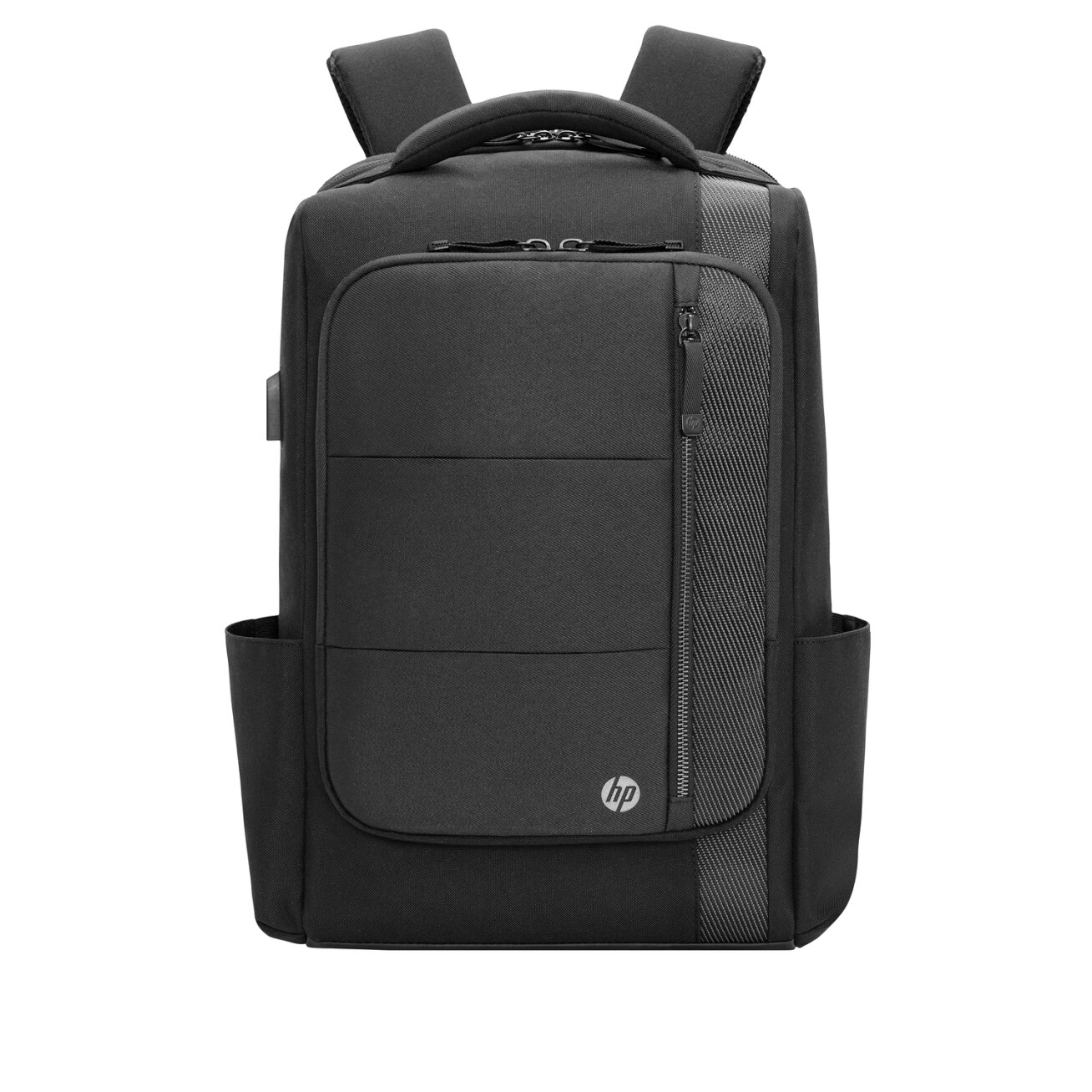 HP Executive 16 Backpack, Water Resistant, Expandable, Cable Pass-through USB-C port - Black, Grey HP Executive 16 Backpack, Water Resistant, Expandable, Cable Pass-through USB-C port - Black, Grey