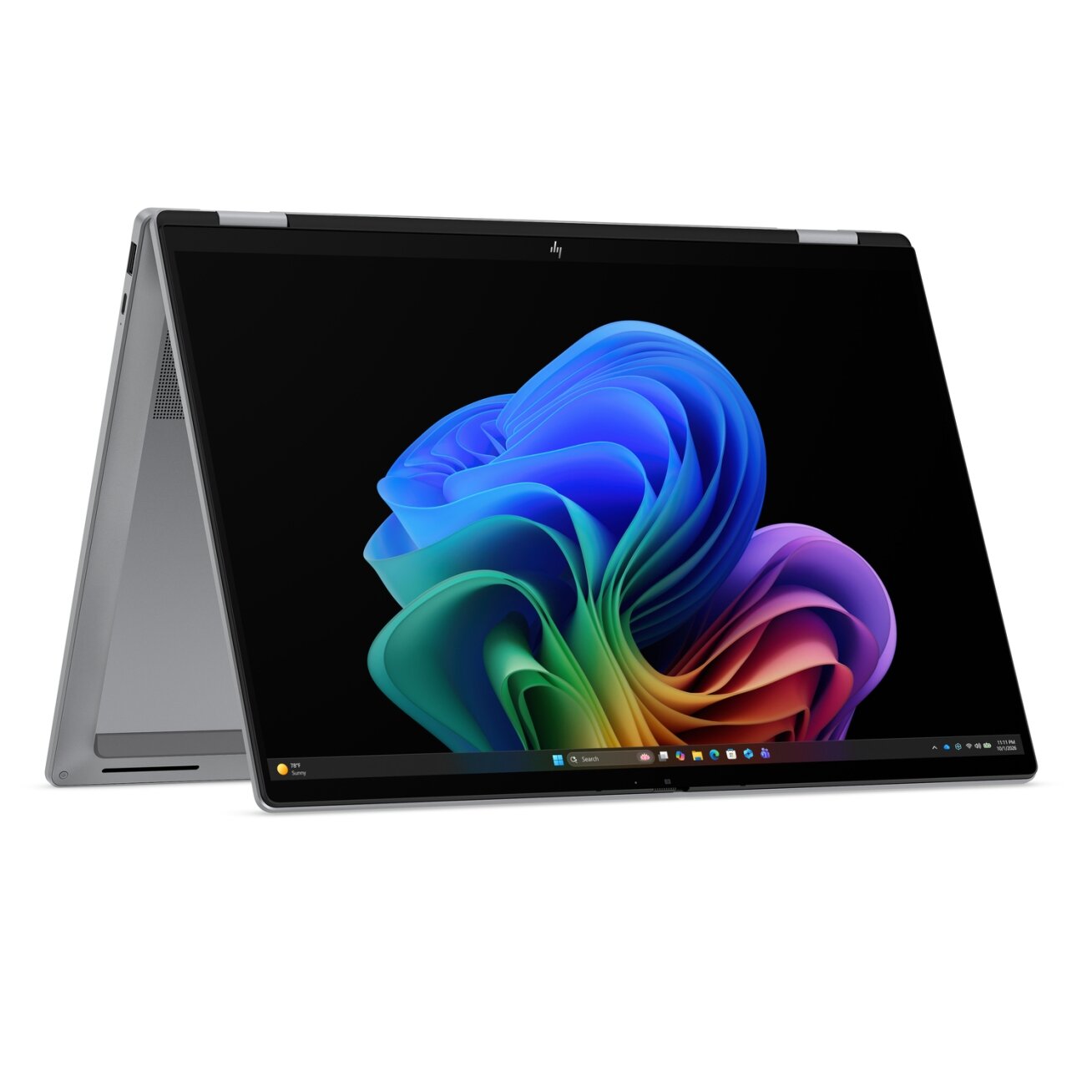 HP OmniBook X Flip 16-cc0004nnx - Ryzen AI 9 465, 32GB LPDDR5X 8533 on-board, 1TB PCIe Gen4 Value, AMD Radeon 880M Graph, Touch/16.0 3K (2880x1800) OLED 120Hz VRR 500nits, Meteor Silver, Not Included 65W AC Adapter, Win 11 Home, 1 years 3