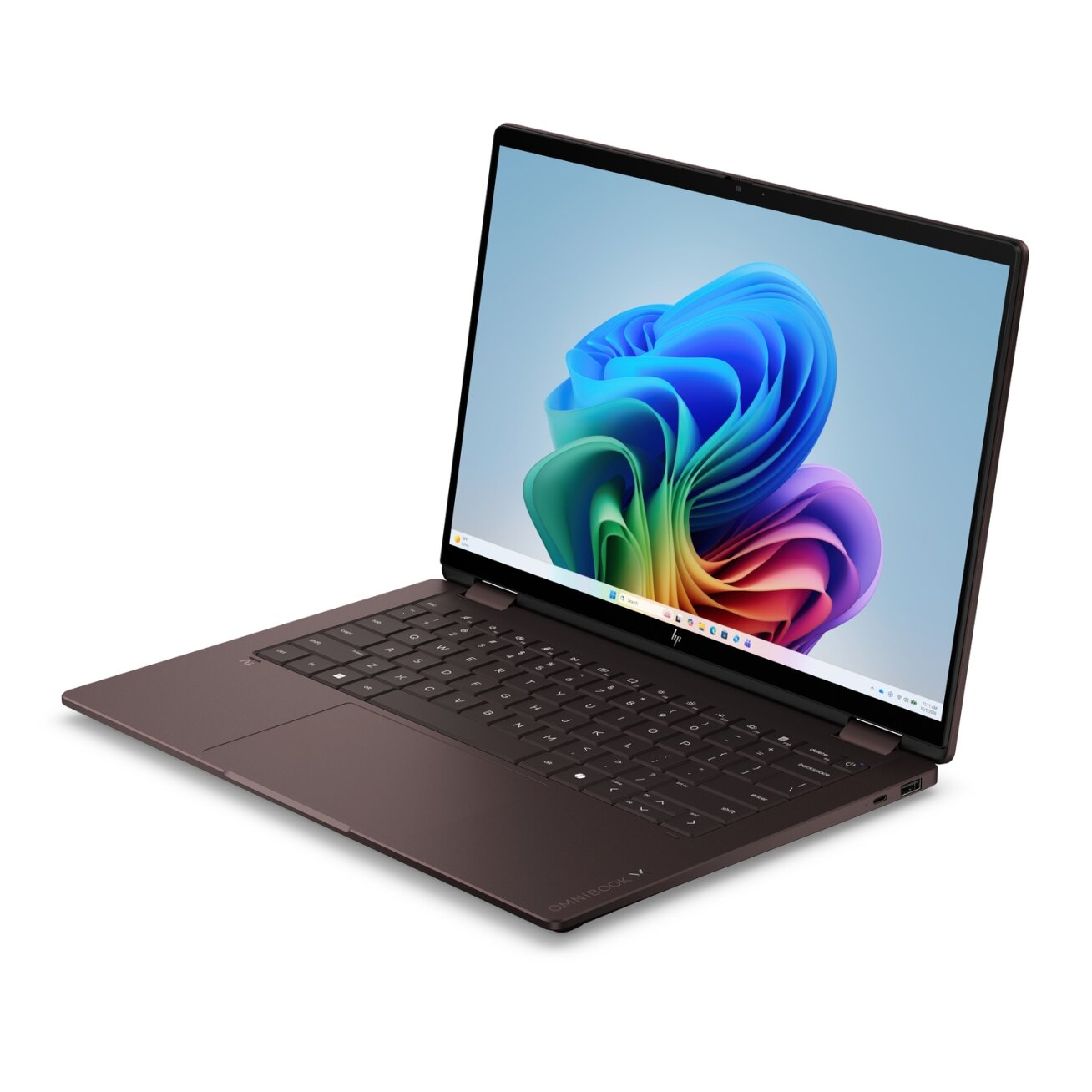 HP OmniBook X Flip x360 14-kc0005nnx - Ryzen AI 7 450 (8C),| 32GB LPDDR5X 8533 on-board, 512GB PCIe Gen4, AMD Radeon 860M Graphics, Touch/14.0 2K (1920x1200), Deep Espresso, Win 11 Home, 1 years 2