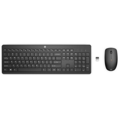 HP 235 Wireless Mouse Keyboard Combo - Black - EST HP 235 Wireless Mouse Keyboard Combo - Black - EST