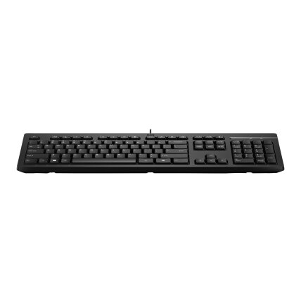 HP 125 G2 USB Wired Keyboard, Sanitizable, Copilot Key - Black - US ENG 2