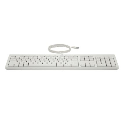 HP 225 G2 USB Wired Mouse Keyboard Combo, Copilot Key - Cashmere White - ESTONIAN HP 225 G2 USB Wired Mouse Keyboard Combo, Copilot Key - Cashmere White - ESTONIAN