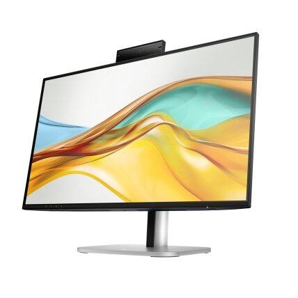 HP 524pm Series 5 Pro FHD Conferencing Monitor - 23.8" 1920x1080 FHD 350-nit 100Hz AG, IPS, USB-C(100W/15W)/HDMI/DP Daisy-Chain, 3x USB-A, speakers, webcam, RJ-45 LAN, height adjust/tilt/swivel/pivot, 3 years (replaces E24m) 1
