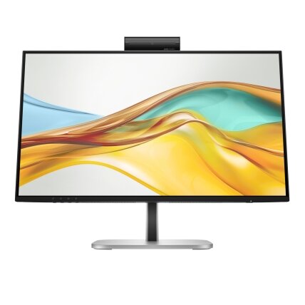 HP 524pm Series 5 Pro FHD Conferencing Monitor - 23.8" 1920x1080 FHD 350-nit 100Hz AG, IPS, USB-C(100W/15W)/HDMI/DP Daisy-Chain, 3x USB-A, speakers, webcam, RJ-45 LAN, height adjust/tilt/swivel/pivot, 3 years (replaces E24m)