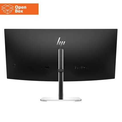 HP 534pm Series 5 Pro WQHD USB-C Curved Conferencing Monitor - OPENBOX - 34" 3440x1440 WQHD 400-nit AG, VA, USB-C(100W/15W)/HDMI/DisplayPort, 3x USB-A, speakers, 5MP webcam, RJ-45 LAN, height adjustable/tilt/swivel, 3 years (replaces E34m) 3