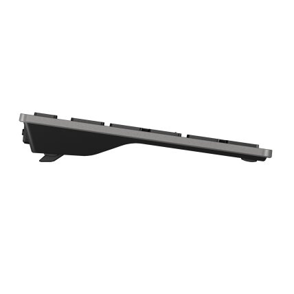 HP 725 Wireless Keyboard - Multi-Device, Dual-Mode, Programmable, Rechargeable - Nightfall Black, spill resistant - ENG 3
