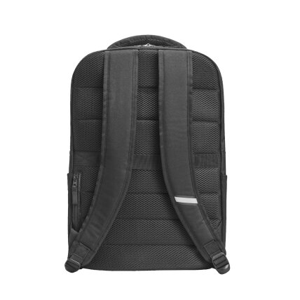HP Business 17.3 Backpack, RFID & Bluetooth tracker Pocket, Cable pass-through, Sanitizable - Black 1