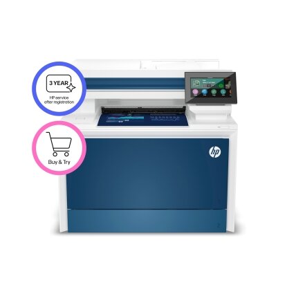HP Color LaserJet Pro MFP 4302fdn All-in-One Printer - A4 Color Laser, Print/Copy/Dual-Side Scan, Auto-Duplex, Automatic Document Feeder, LAN, Fax, 33ppm, 750-4000 pages per month (replaces M479fdn) 3