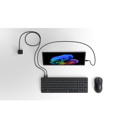 HP EliteBoard G1a AI - Ryzen 5 340, 16GB, 512GB SSD, WiFi & BT, FPR, US Backlit Spill Resistant keyboard, 675M mouse, 32Wh, Win 11 Pro, 3 Years 2