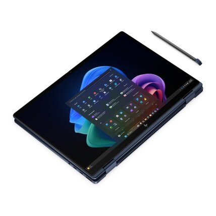 HP EliteBook X Flip G2i 14 - Ultra X7-358H, 32GB, 1TB SSD, 14 3K 500-nit 120Hz OLED Touch AG, 5MP IR cam, 4G/5G Modem, US backlit keyboard, 68Wh, Atmospheric Blue, Win 11 Pro, 3 years 3