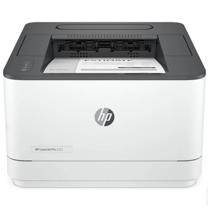 HP LaserJet Pro 3002dn Printer - A4 Mono Laser, Print, Auto-Duplex, LAN, 33ppm, 350-2500 pages per month