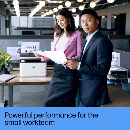 HP LaserJet Pro MFP 3102fdn AIO All-in-One Printer - A4 Mono Laser, Print/Copy/Scan/Fax, Automatic Document Feeder, Auto-Duplex, LAN, 33ppm, 350-2500 pages per month (replaces M227fdn) (Kopija) 1