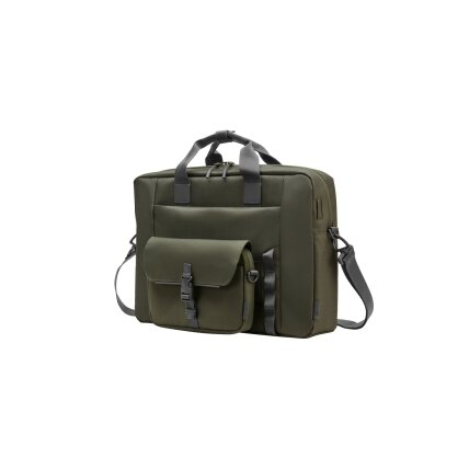 HP Modular 15.6 Top Load, 3-in-One (Pouch, Top Load, Sleeve), Water Resistant, Cable Pass-through, 22 Liter Capacity - Dark Olive Green 2 HP Modular 15.6 Top Load, 3-in-One (Pouch, Top Load, Sleeve), Water Resistant, Cable Pass-through, 22 Liter Capacity - Dark Olive Green 2