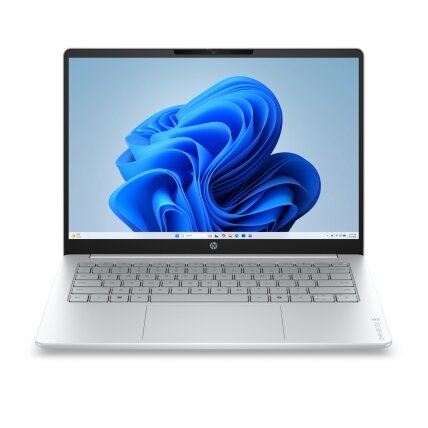 HP OmniBook 3 14-hu0009nyx - Core 5 120U, 16GB DDR5, 1TB, 14.0 2K (1920x1200) OLED Brightview Low Blue Light 300 nits, Glacier Silver FF - 1080p TNR, Not Included 45W AC Adapter, Win 11 Home, 1 years